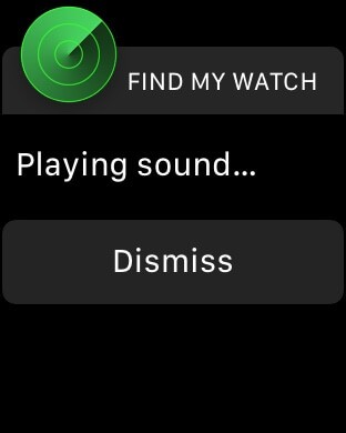 find Apple Watch