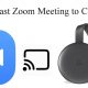 Chromecast Zoom Meeting