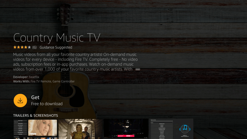 Download Country Music TV on Fire TV