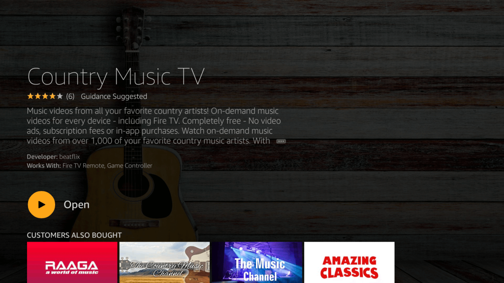 Download Country Music TV on Fire TV