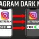 Instagram Dark Mode