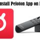 Peloton App on Firestick