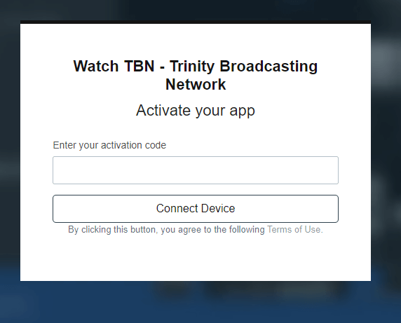 Activate TBN on Firestick