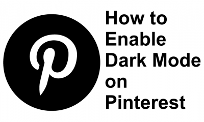 Pinterest Dark Mode
