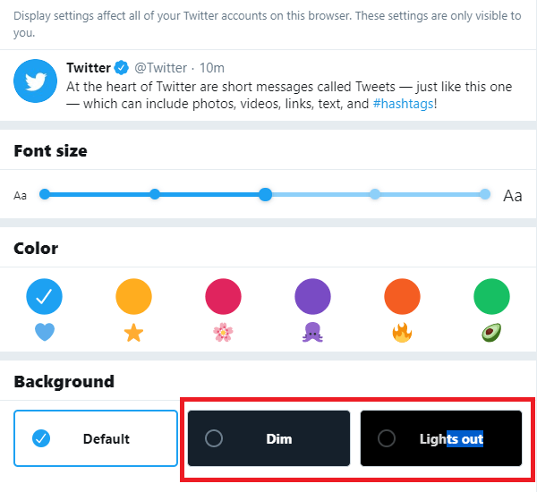 Twitter Dark Mode Browser