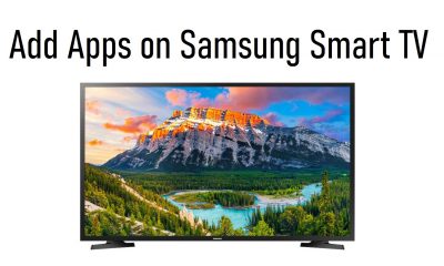 Add Apps on Samsung Smart TV