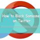 Block Someone on Twitter