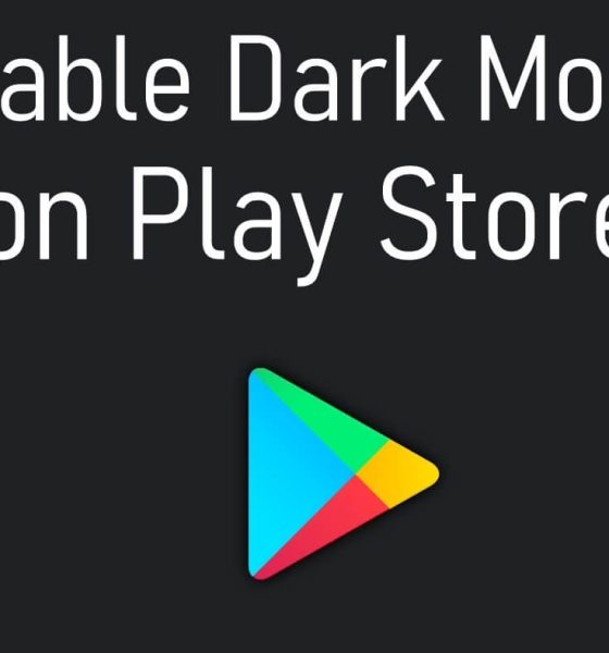 Google Play Store Dark Mode
