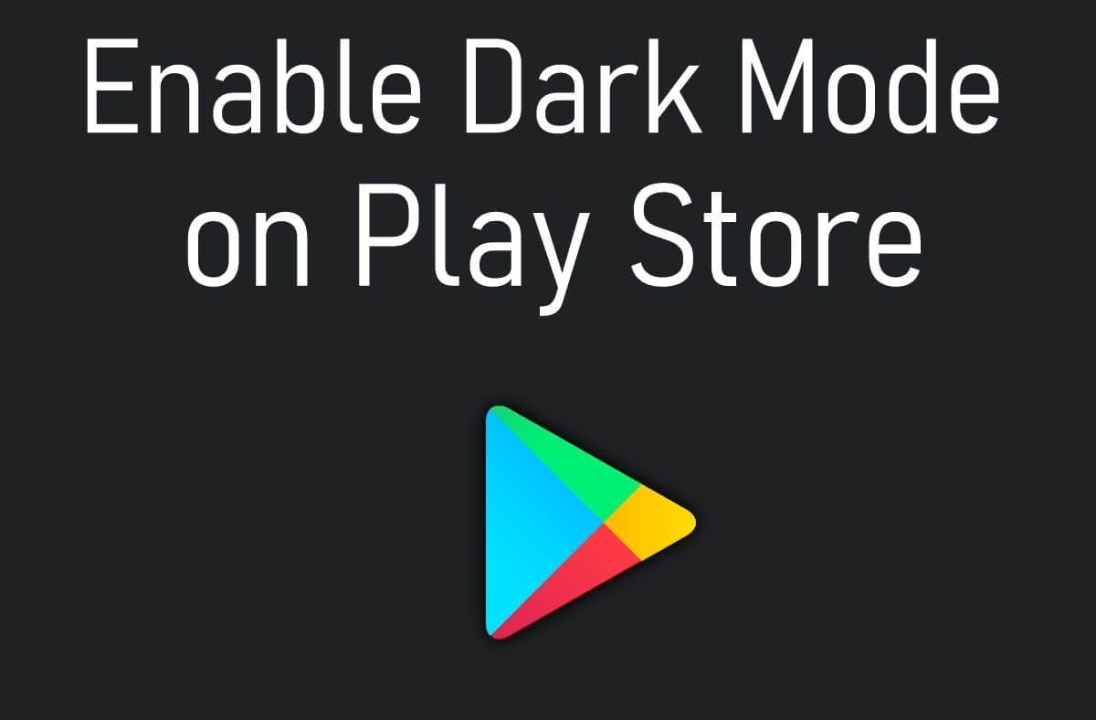 Google Play Store Dark Mode