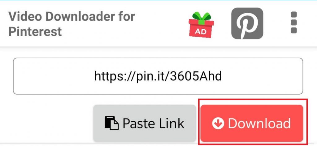 Download Pinterest Videos on Android
