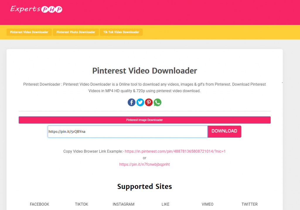 Save Videos on Pinterest