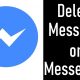 Delete Messages on Facebook Messenger
