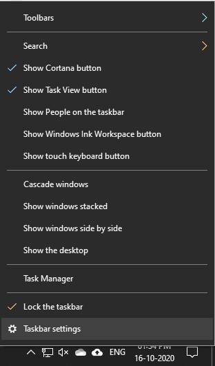 How to Hide Taskbar in Windows 10