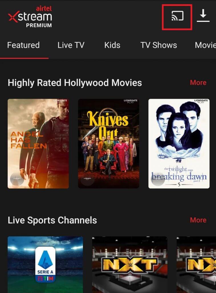 How to Chromecast Airtel TV  Airtel Xstream  from Mobile to TV - 37
