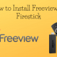 Freeview on Firestick