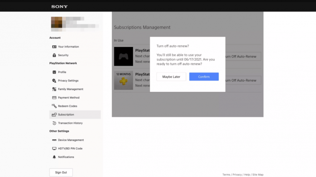 How to Cancel PlayStation Plus Membership