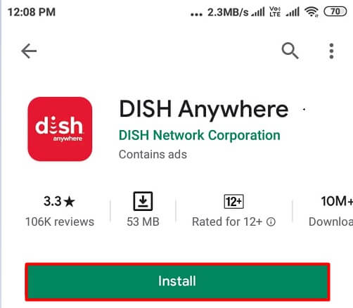 Download DISH Anywhere