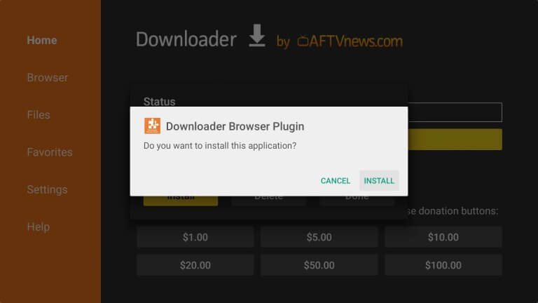 Install Downloader Plugin