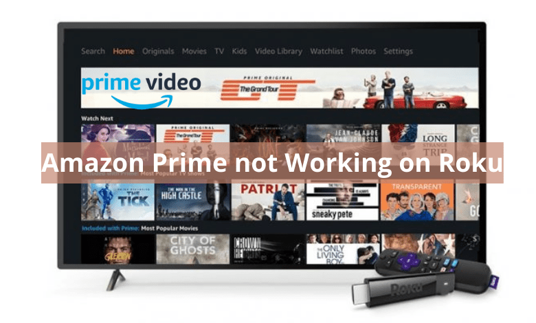 Amazon Prime not Working on Roku