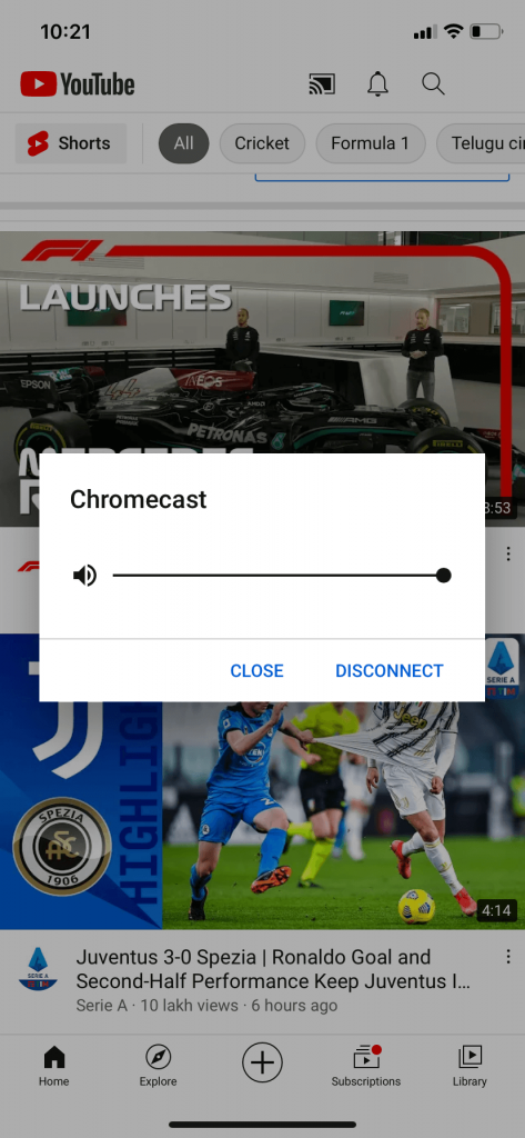 Turn Off Chromecast