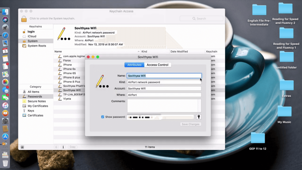 How to Find Saved WiFi Passwords on Mac - 86