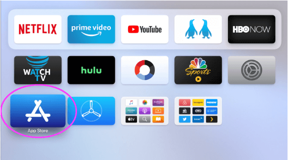 App Store on Apple TV