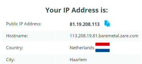 IP leak test iProVPN