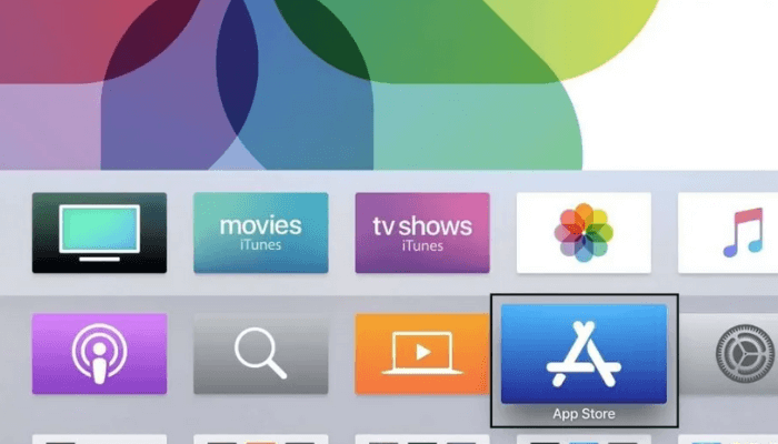  App Store on Apple TV