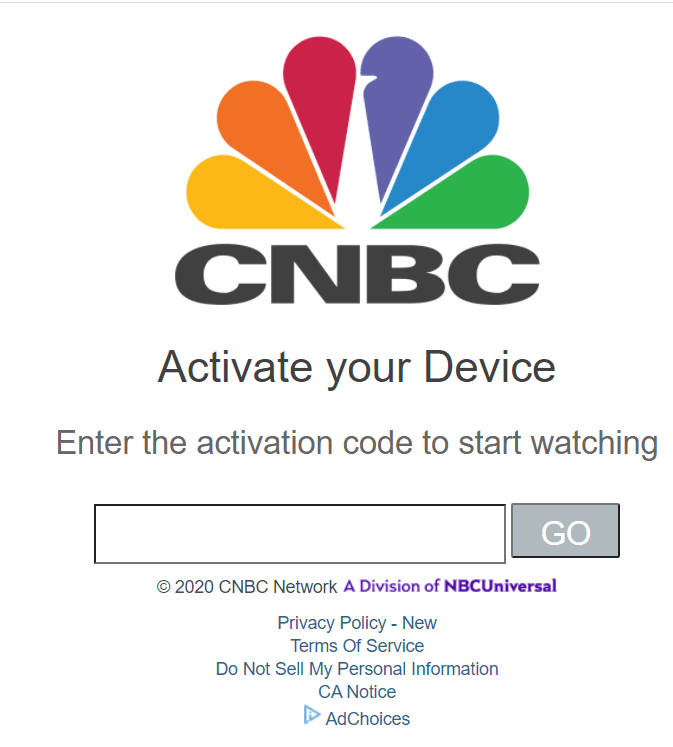 Activate CNBC on Firestick