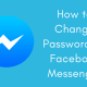How to Change Password on Facebook Messenger