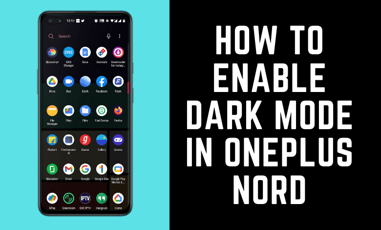 How to Enable Dark Mode in OnePlus Nord