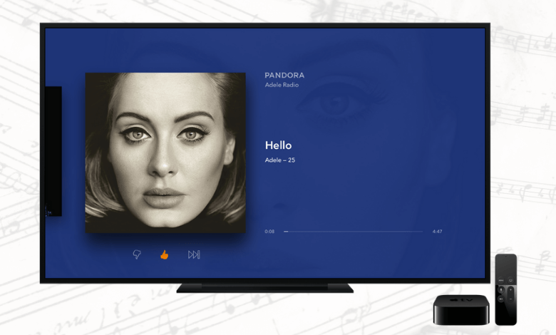 Pandora on Apple TV