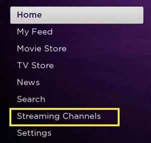 Select Streaming Channels