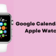 Google Calendar on Apple Watch