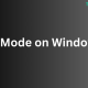 Dark Mode on Windows 11