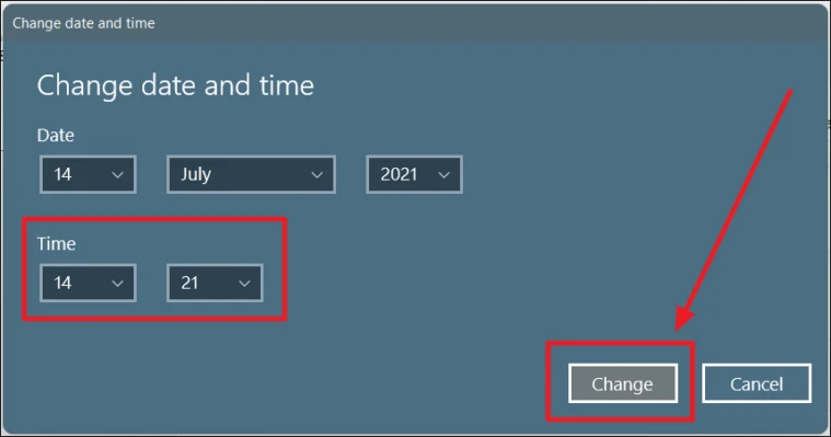 How to Change Date and Time in Windows 11 