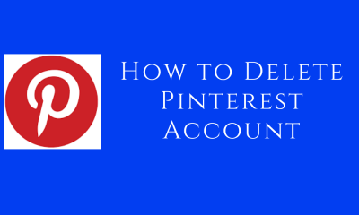 How to Delete Pinterest Account