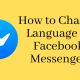 Change Language in Facebook Messenger