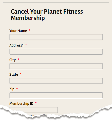 How to Cancel Planet Fitness