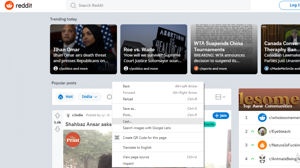 How to Chromecast Reddit Videos to Your TV - 89