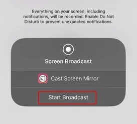 Click Start Broadcast to Chromecast Reddit