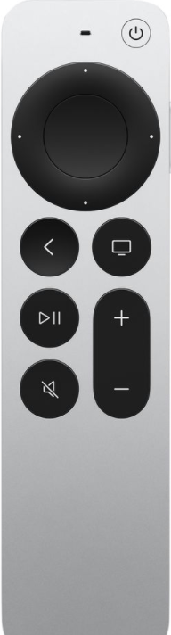 Press Back and Volume Up button to Pair Apple TV Remote
