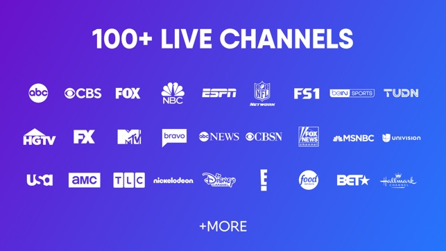100+ live channels on fuboTV