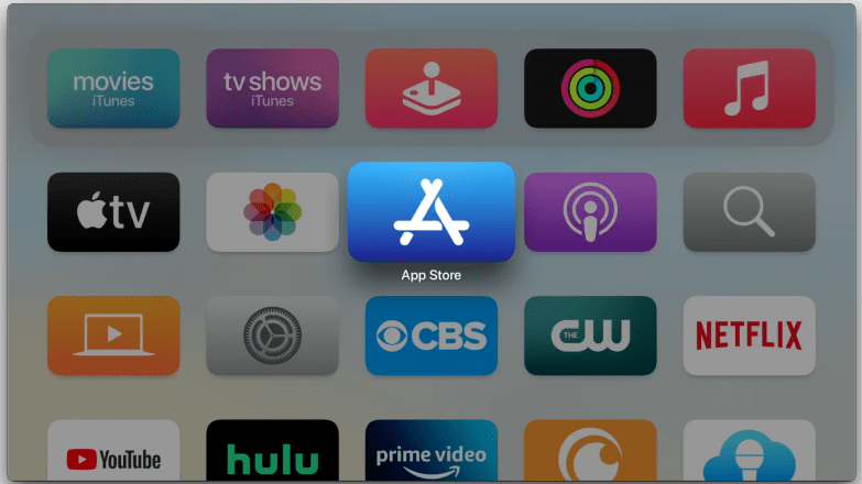 App Store on Apple TV