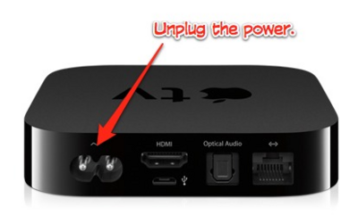 Keep your Apple TV unplugged for a while