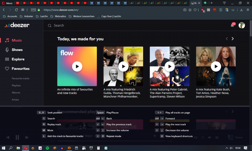 How to Chromecast Deezer TV - Follows