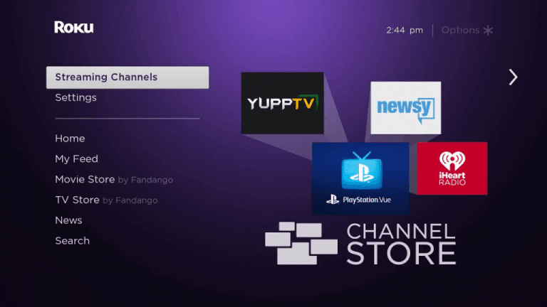 Select Streaming Channels