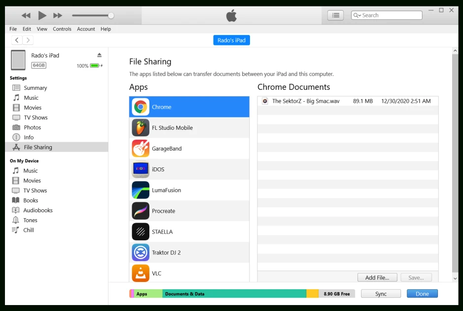 How to Transfer Files from PC to iPad - 92