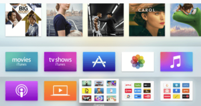 open app store on your apple tv 