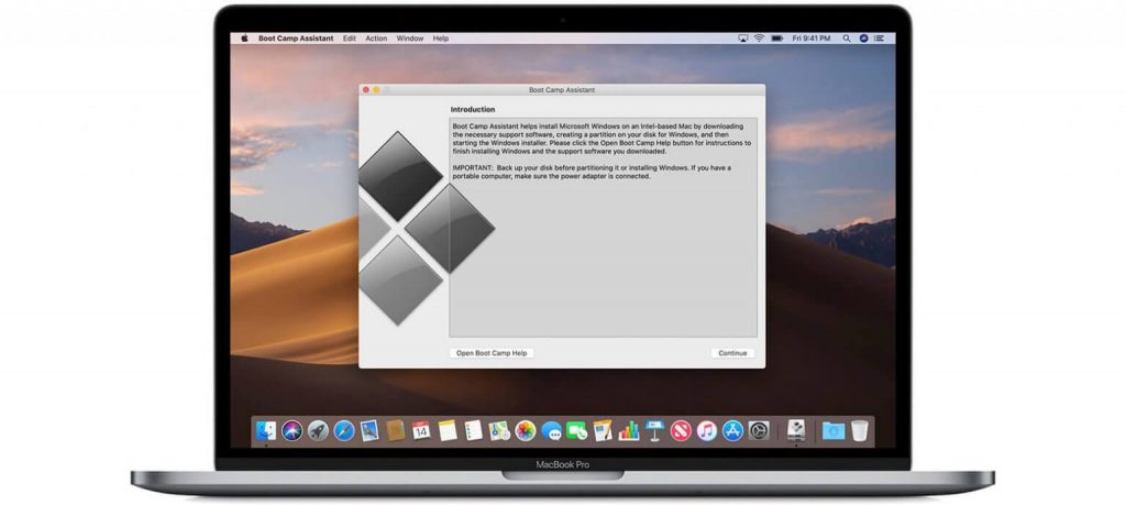 Install windows on Mac.